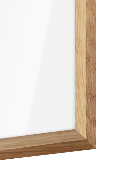 Lot de 3 cadres en chêne naturel 50x70cm
